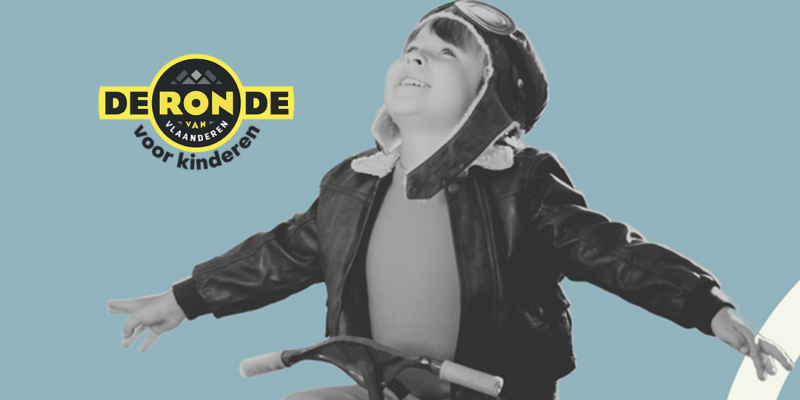 Afbeelding van de affiche van de Ronde van Vlaanderen voor Kinderen